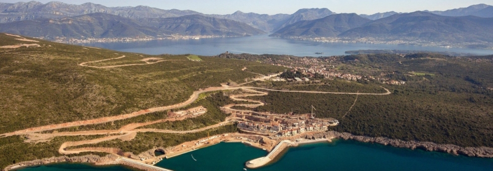 Panorama der Luštica Bay in Montenegro (Luštica Development A.D. (PR Fotos))  Copyright 
Infos zur Lizenz unter 'Bildquellennachweis'